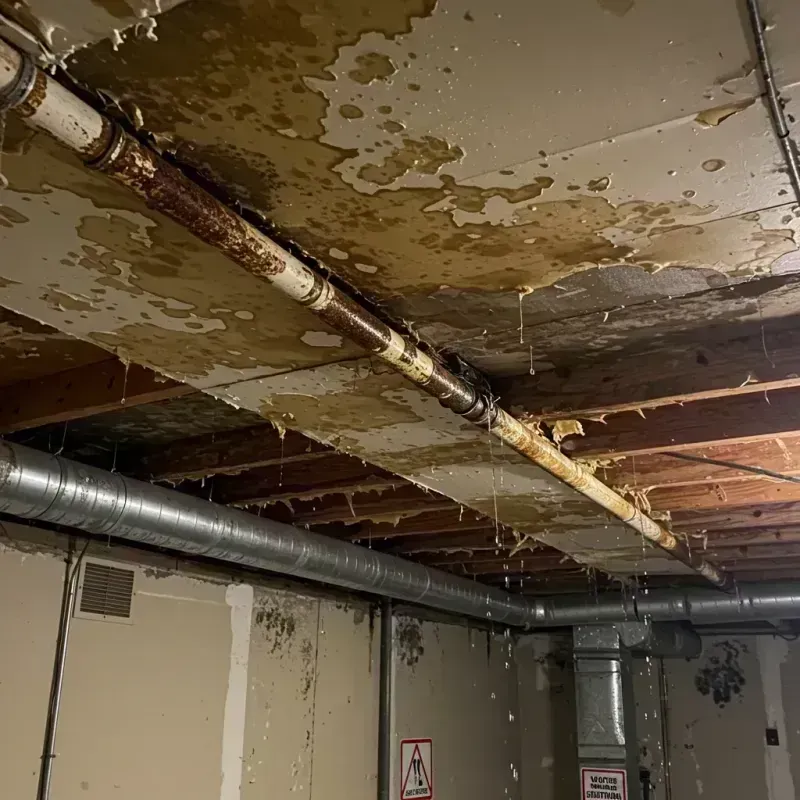 Ceiling Water Damage Repair in Osseo, WI